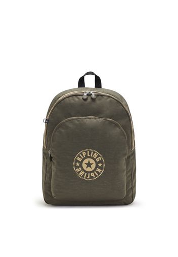 KIPLING Zaino 'Curtis'  verde scuro / beige