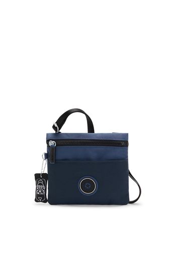 KIPLING Borsa a tracolla 'GIB MET'  blu scuro / nero / bianco