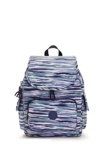 KIPLING Zaino  navy / verde chiaro / bianco