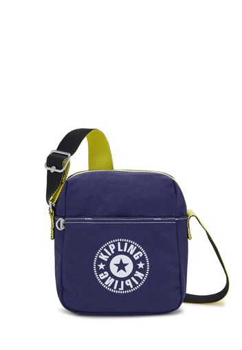 KIPLING Borsa a tracolla 'CHAZ'  navy / bianco