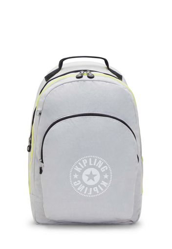 KIPLING Zaino 'CURTIS XL'  grigio chiaro / bianco