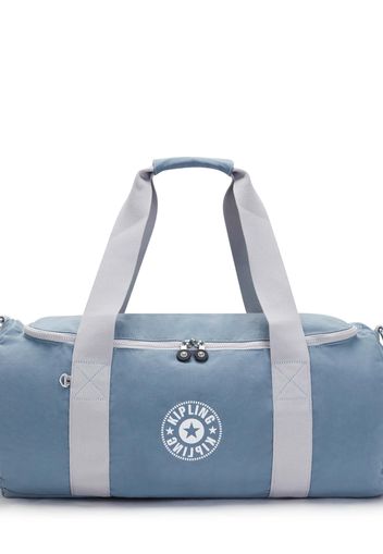 KIPLING Borsa weekend 'ARGUS S'  navy / grigio chiaro