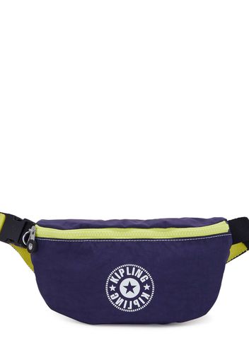 KIPLING Marsupio 'Fresh Lite'  navy / giallo / bianco