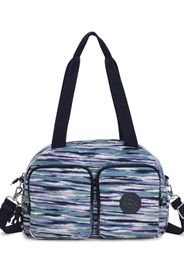 KIPLING Borsa a spalla 'Cool Defea'  blu fumo / lilla pastello / nero / bianco