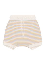 KNOT Pantaloni 'Bloomers'  blu chiaro / marrone chiaro / bianco