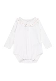 KNOT Tutina / body per bambino 'Aster'  marrone / bianco