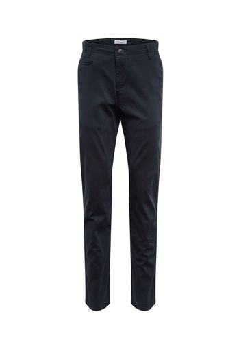 KnowledgeCotton Apparel Pantaloni chino  blu scuro