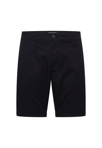 KnowledgeCotton Apparel Pantaloni chino 'CHUCK'  nero