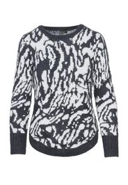 KOROSHI Pullover 'Punto'  nero / bianco