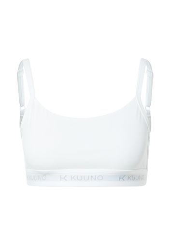 KUUNO Reggiseno  bianco / grigio chiaro