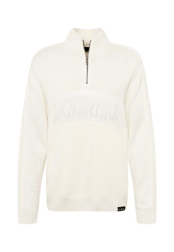 La Martina Pullover  bianco / bianco lana