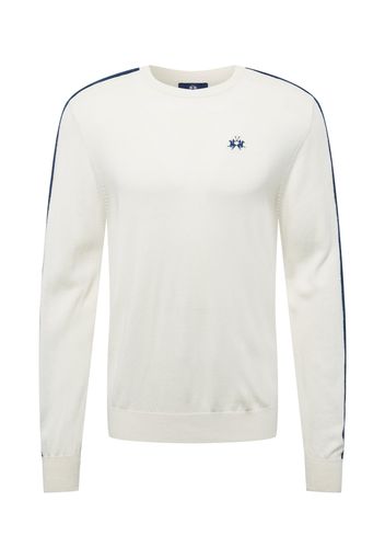 La Martina Pullover  navy / grigio sfumato / bianco