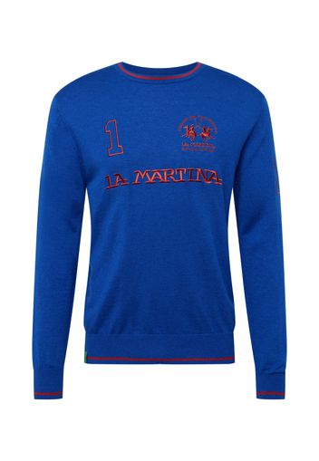 La Martina Pullover  blu scuro / rosso vino