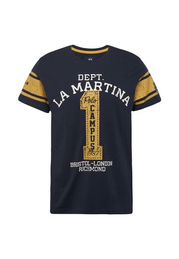 La Martina Maglietta  navy / senape / bianco