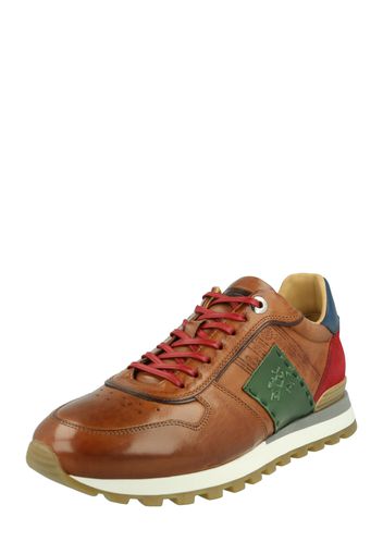 La Martina Sneaker bassa 'TODI'  blu / marrone / verde / rosso