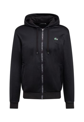 Lacoste Sport Giacca di felpa sportiva  nero