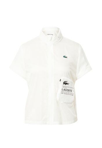 Lacoste Sport Giacca sportiva  nero / bianco