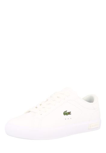 LACOSTE Sneaker bassa  bianco / verde / rosso