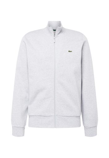 LACOSTE Giacca di felpa  verde / grigio chiaro