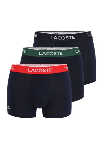 LACOSTE Boxer  rosso / verde scuro / bianco / blu notte