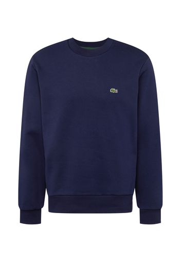 LACOSTE Felpa  navy / verde / bianco