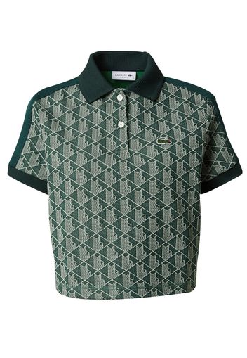 LACOSTE Maglietta  crema / verde