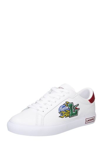 LACOSTE Sneaker bassa  blu / verde / bianco