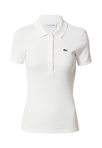 LACOSTE Maglietta  verde / bianco