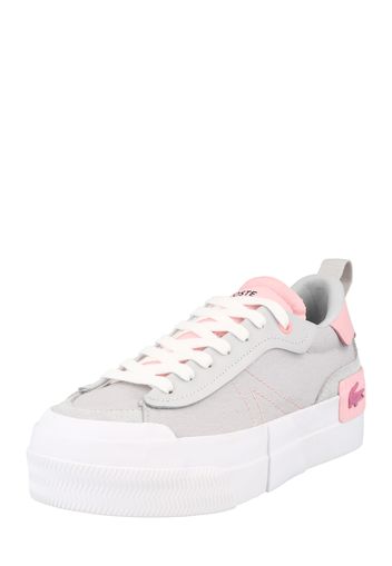 LACOSTE Sneaker bassa  grigio / rosa chiaro