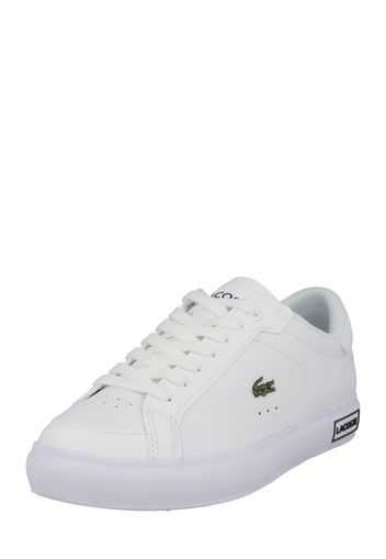 LACOSTE Sneaker bassa  verde chiaro / rosso fuoco / nero / bianco