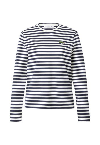 LACOSTE Maglietta  navy / bianco