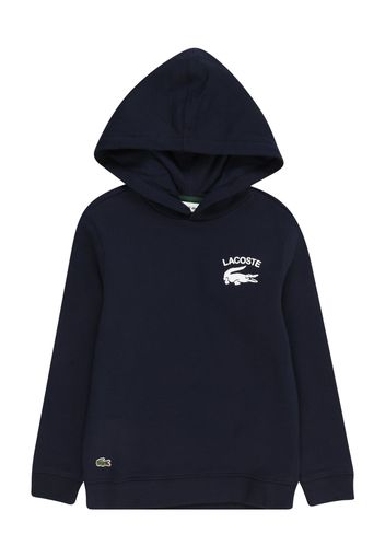 LACOSTE Felpa  navy / bianco