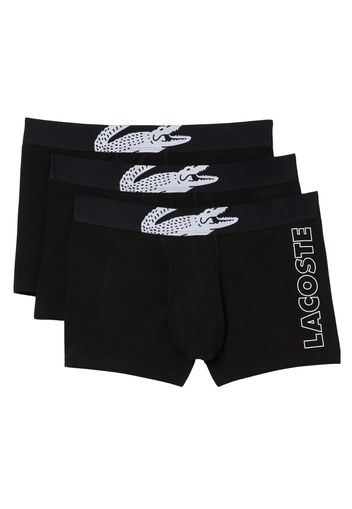 LACOSTE Boxer  nero sfumato / bianco