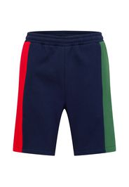 LACOSTE Pantaloni  navy / rosso / verde / bianco