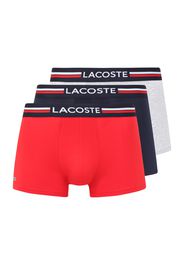 LACOSTE Boxer  rosso / navy / grigio chiaro / bianco