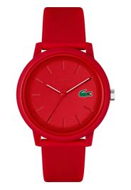 LACOSTE Orologio analogico  verde / rosso