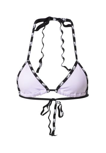 Lapp the Brand Top per bikini  lilla chiaro / nero / bianco