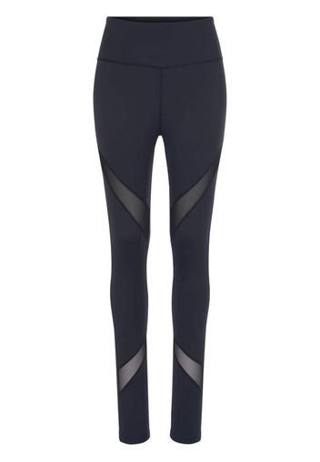 LASCANA ACTIVE Pantaloni sportivi  nero / bianco