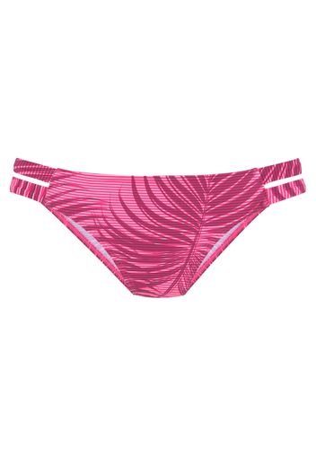LASCANA ACTIVE Pantaloncini sportivi per bikini  rosa / rosa scuro / bianco