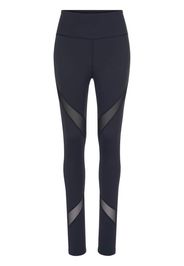 LASCANA ACTIVE Pantaloni sportivi  nero / bianco