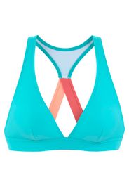 LASCANA ACTIVE Top per bikini  acqua / corallo / melone