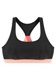 LASCANA ACTIVE Top sportivo per bikini  nero / rosa pastello