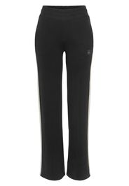 LASCANA ACTIVE Pantaloncini da pigiama  nero / bianco