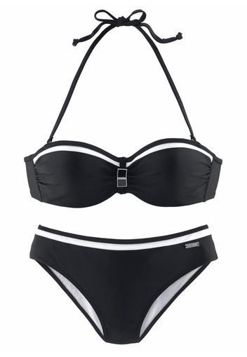 LASCANA Bikini  nero / bianco