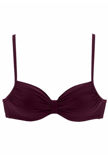 LASCANA Top per bikini 'Kati'  bordeaux