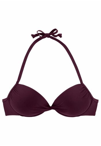 LASCANA Top per bikini 'Kati'  bordeaux