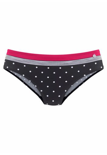 LASCANA Pantaloncini per bikini  eosina / nero / bianco