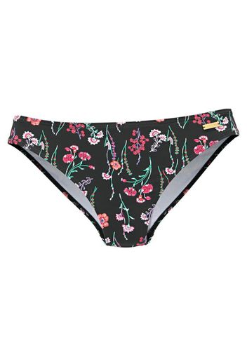 LASCANA Pantaloncini per bikini 'Bloom'  colori misti / nero