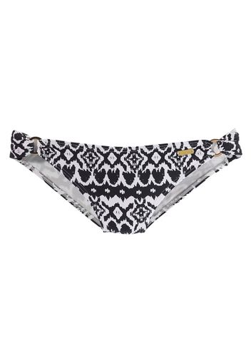 LASCANA Pantaloncini per bikini 'Grace'  nero / bianco