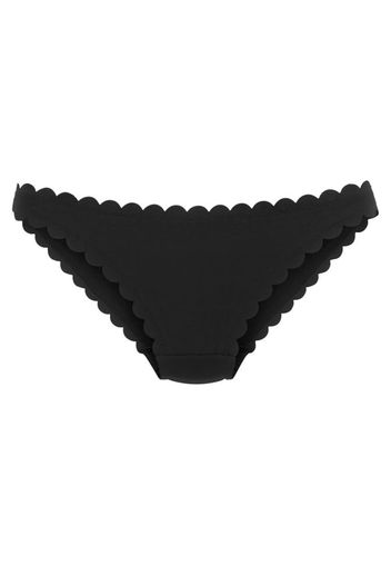 LASCANA Pantaloncini per bikini 'Scallop'  nero